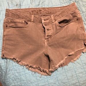 High waisted shorts